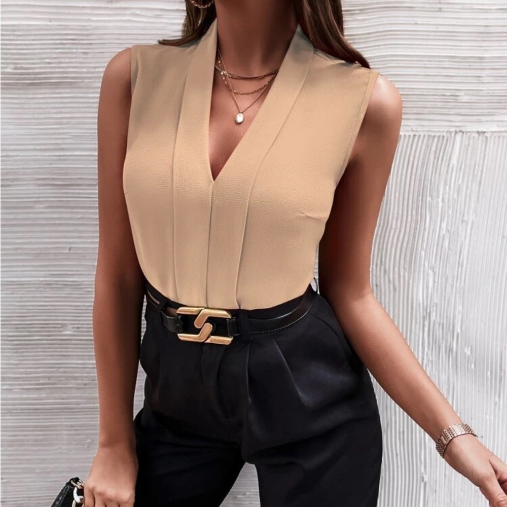Tan Tanktop - Picture 3 of 8
